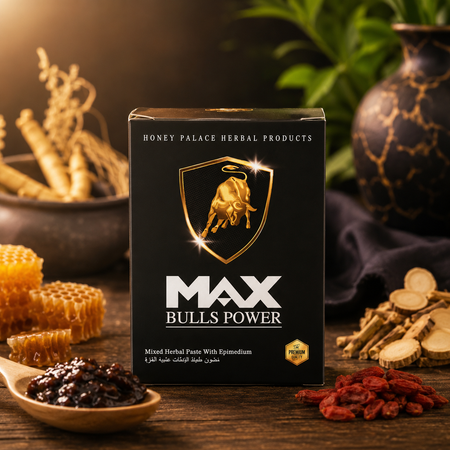 Max Bulls Power Macun 240g with Epimedium box