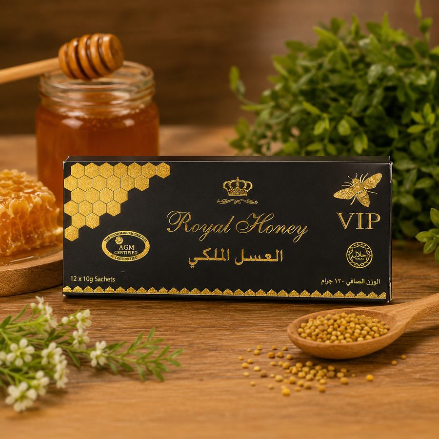 Original ETUMAX Royal Honey VIP 12 x 10g Sachets | Imported from Malaysia | Premium Royal Honey